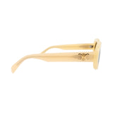 Celine 'Triomphe 01' Oval Sunglasses
