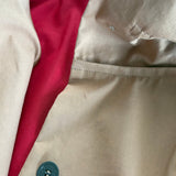 Celine Off-The-Shoulder Trench Coat - Women's 36