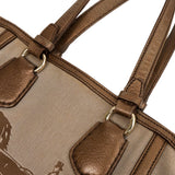 Celine Canvas Carriage Tote Bag