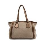 Celine Canvas Carriage Tote Bag