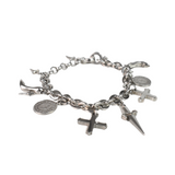 Cesare Paciotti Charm Bracelet