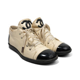 Chanel Lambskin Sneakers - Women's 7