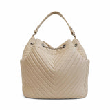 Chanel Chevron Quilted Bucket Bag