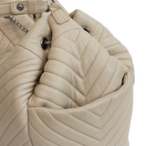 Chanel Chevron Quilted Bucket Bag