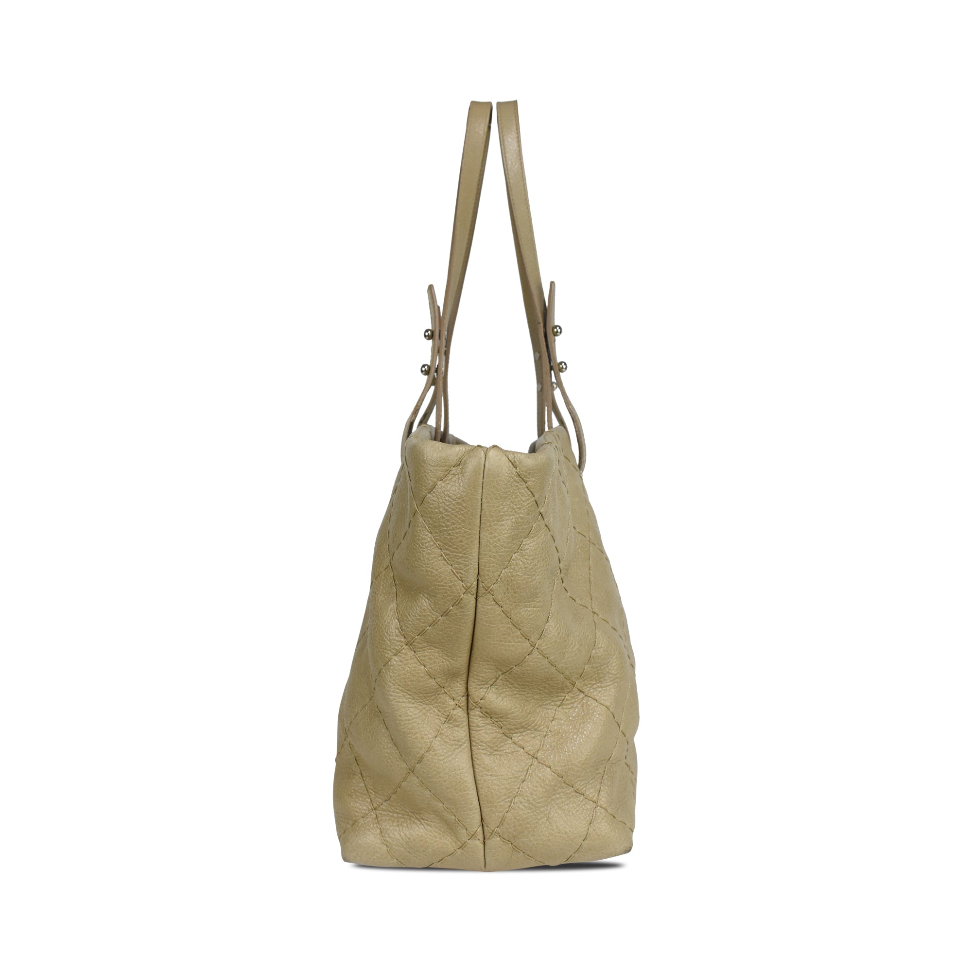 Beige chanel tote hotsell