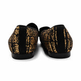 Chanel Metallic Tweed Loafers - Women's 39