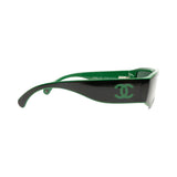 Chanel '6057' Shield Sunglasses