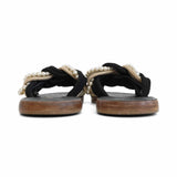 Chanel 'Cuba Rope Pearl' Sandals - Women's 37