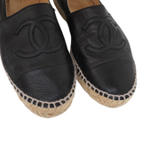 Chanel Leather Espadrilles - Women's 37