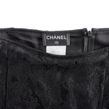 Chanel Lace Pleated Mini Skirt - Women's 38