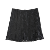 Chanel Lace Pleated Mini Skirt - Women's 38