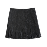 Chanel Lace Pleated Mini Skirt - Women's 38