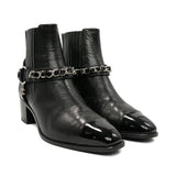 Chanel Chain Harness Boots - Women's 37