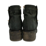 Chanel Turn Lock Ankle Boots - Women's 36