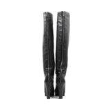 Chanel Logo Over-the-Knee Boots - Women's 39
