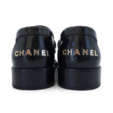 Chanel Logo Heel Loafers - Women's 37
