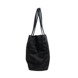 Chanel All Black 'Travel Line PM' Tote Bag