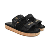 Chanel Quilted Sandals - Women's 38