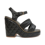 Chanel Quilted Wedge - Women's 37.5