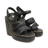 Chanel Quilted Wedge - Women's 37.5