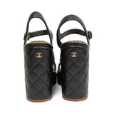Chanel Quilted Wedge - Women's 37.5
