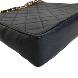 Chanel Quilted Caviar Tote Bag