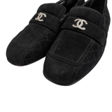 Chanel Quilted Suede Loafers - Women's 37
