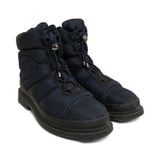 Chanel 'Interlocking CC' Puffer Boots - Women's 37