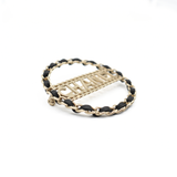 Chanel Chain Logo Brooch