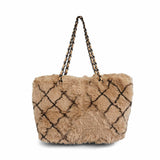 Chanel Rabbit Fur Tote Bag