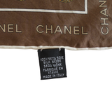 Chanel Camellia Silk Scarf