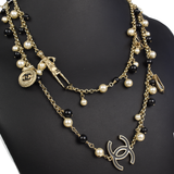 Chanel 'CC Pearl Charm' Necklace