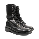 Chanel Combat Boots - Women's 37.5