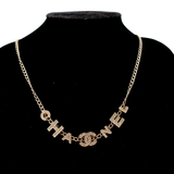 Chanel 'Cruise 2021' Letter Choker Chain
