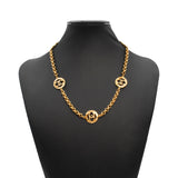 Chanel Medallion Chain Necklace