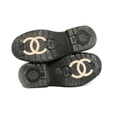 Chanel Interlocking CC Hiking Boots - Women's 37