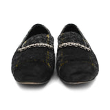 Chanel Tweed Loafers - Women's 41