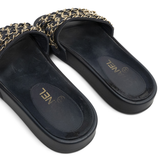 Chanel Chain Link Slides - Women's 37