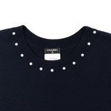 Chanel Pearl Shift Dress - Women's 36