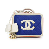 Chanel 'Filigree Vanity Case Mini' Crossbody Bag