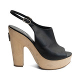 Chanel Leather Slingback Pumps - Women's 39.5