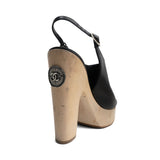 Chanel Leather Slingback Pumps - Women's 39.5