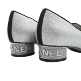 Chanel 'Logo Heel' Kitten Heels - Women's 36.5