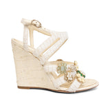Chanel Tweed Wedges - Women's 36