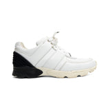 Chanel Leather Sneakers - Women's 38
