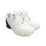 Chanel Leather Sneakers - Women's 38