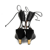Chloe Lace-Up Wedge Sandals - Women's 38