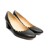 Chloe 'Lauren' Scalloped Pumps - Women's 39