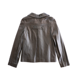 Chloe A-Line Leather Jacket - Youth 14