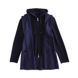 Eleventy Ribbed Hooded Jacket - Men's S
